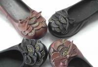 女鞋真皮花片坡跟鞋（黑色、咖啡色）批發(fā)，盡在世界工廠網(wǎng)中國產(chǎn)品信息庫