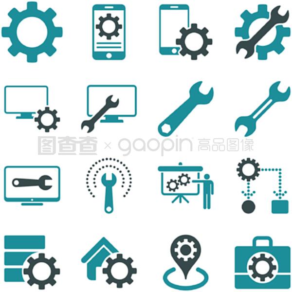 選項和服務(wù)工具圖標集